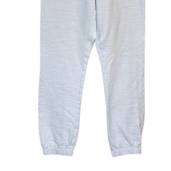 J.Crew Vintage Fleece Joggers Women XXS White 100% Cotton Loungewear Casual - Picture 3 of 8